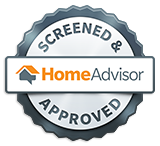 HomeAdvisor Top Rated Contractor Badge